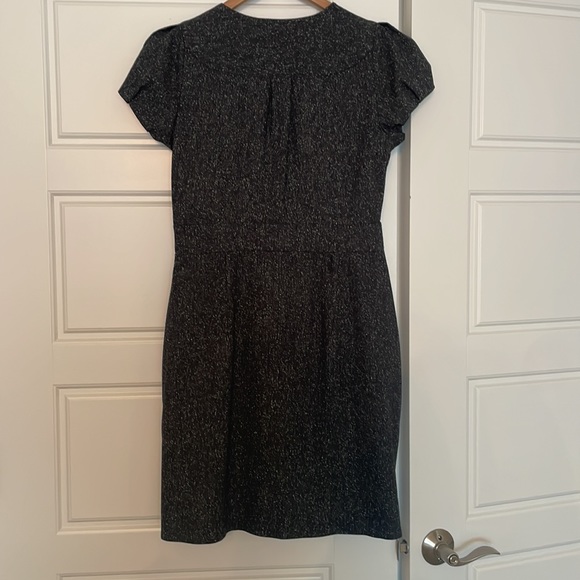 Wool Blend Wrap Dress - Picture 5 of 5
